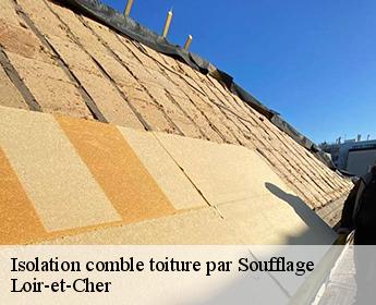 Isolation comble toiture par Soufflage Loir-et-Cher 