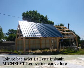 Toiture bac acier  la-ferte-imbault-41300 MICHELET Rénovation couverture