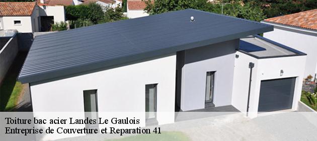 Toiture bac acier  landes-le-gaulois-41190 Entreprise de Couverture et Reparation 41