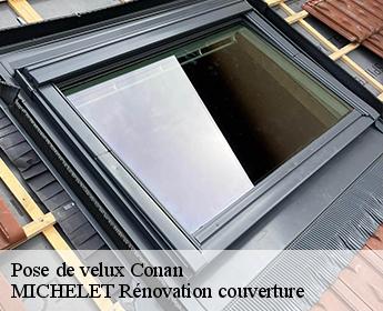 Pose de velux  conan-41290 MICHELET Rénovation couverture