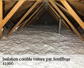 Isolation comble toiture par Soufflage