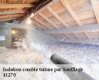 Isolation comble toiture par Soufflage  41270