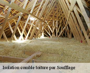 Isolation comble toiture par Soufflage