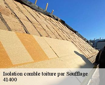 Isolation comble toiture par Soufflage 41400