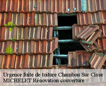 Urgence fuite de toiture  chambon-sur-cisse-41190 MICHELET Rénovation couverture