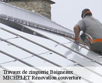 Travaux de zinguerie  baigneaux-41290 MICHELET Rénovation couverture