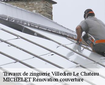 Travaux de zinguerie  villedieu-le-chateau-41800 MICHELET Rénovation couverture