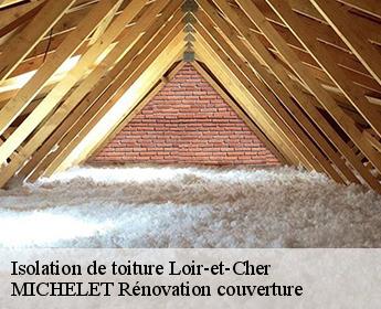 Isolation de toiture 41 Loir-et-Cher  MICHELET Rénovation couverture