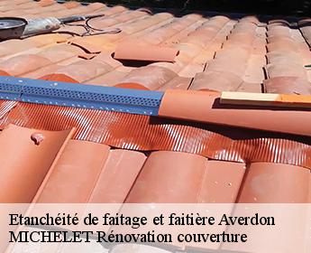 Etanchéité de faitage et faitière  averdon-41330 MICHELET Rénovation couverture