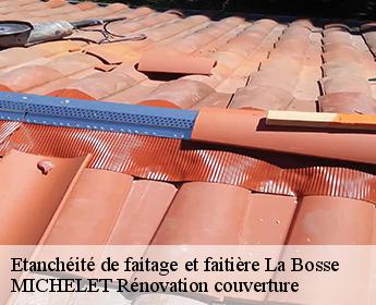 Etanchéité de faitage et faitière  la-bosse-41290 MICHELET Rénovation couverture