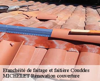 Etanchéité de faitage et faitière  couddes-41700 MICHELET Rénovation couverture