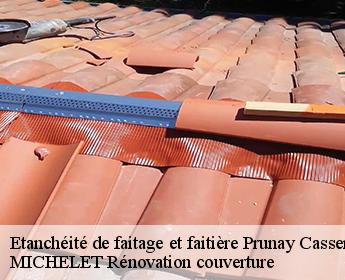 Etanchéité de faitage et faitière  prunay-cassereau-41310 MICHELET Rénovation couverture