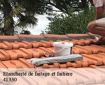 Etanchéité de faitage et faitière