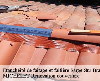 Etanchéité de faitage et faitière  sarge-sur-braye-41170 MICHELET Rénovation couverture