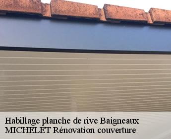 Habillage planche de rive  baigneaux-41290 MICHELET Rénovation couverture