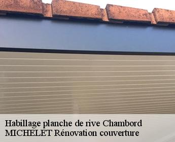 Habillage planche de rive  chambord-41250 MICHELET Rénovation couverture