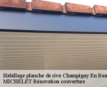 Habillage planche de rive  champigny-en-beauce-41330 MICHELET Rénovation couverture