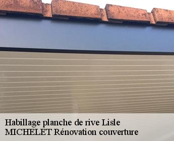 Habillage planche de rive  lisle-41100 MICHELET Rénovation couverture