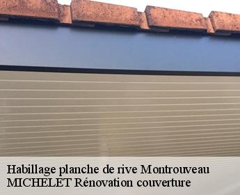 Habillage planche de rive  montrouveau-41800 MICHELET Rénovation couverture