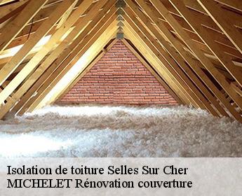 Isolation de toiture  selles-sur-cher-41130 MICHELET Rénovation couverture